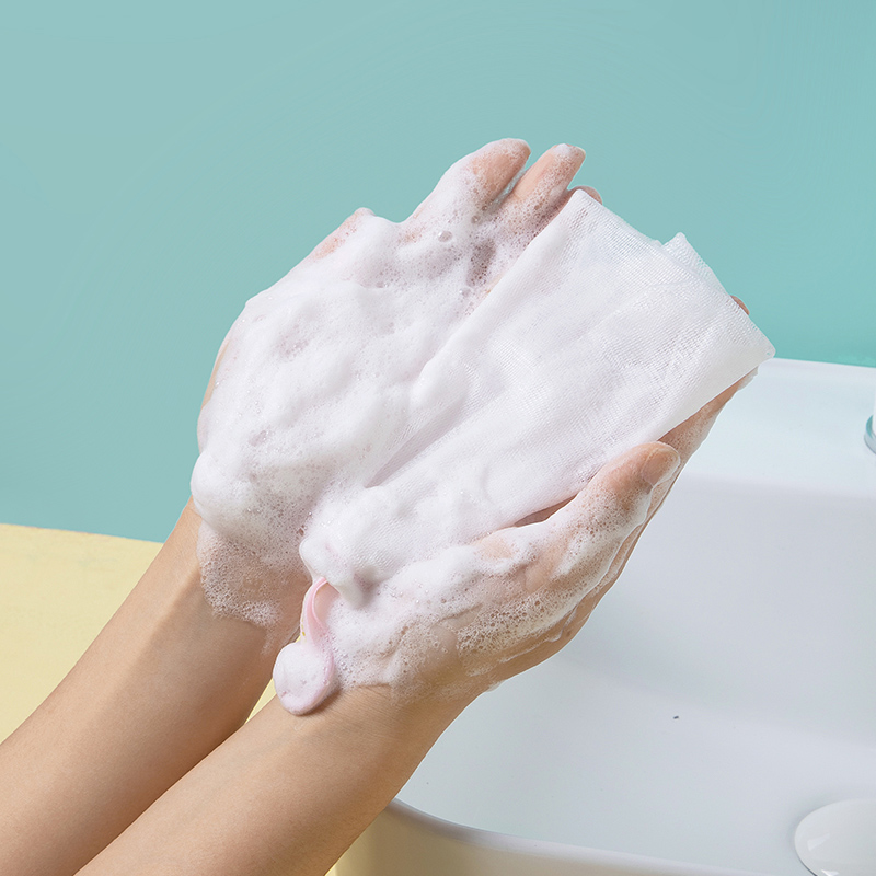 家用香皂起泡网洗面奶洁面皂香皂袋肥皂网洁面皂快速打泡沫发泡网 - 图1