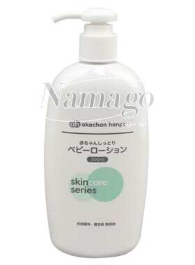 日本直邮阿卡酱婴幼儿洗发沐浴润肤乳柔润高保湿无添加宝宝洗护品