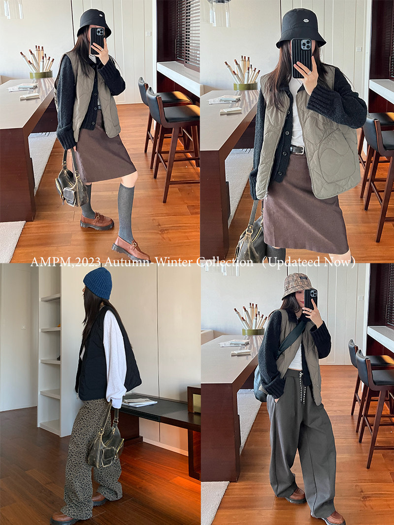 7AM10PM 狠实穿! 夹棉内搭马甲背心女外穿绗缝保暖坎肩外套秋冬款,淘宝优惠券,粉丝福利购,淘宝优惠卷