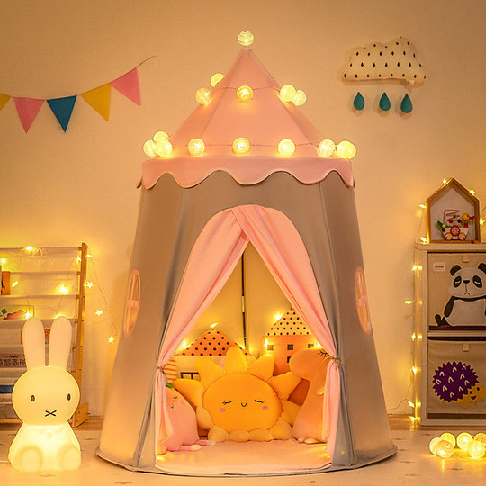 Casa niña princesa castillo pequeña casa tienda de campaña para niños