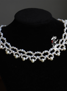 复古风编织公主日常项链汉服发饰