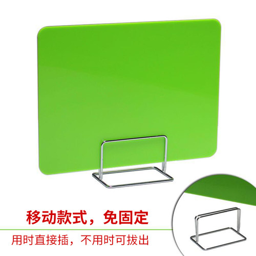 开学季学生课桌考试挡板防作弊隔断PVC桌面屏风学校机房办公隔板 - 图3