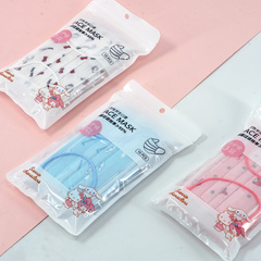 Sanrio disposable full print contrast ear band student mask miniso dust proof and breathable mask