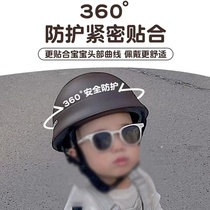 Baby baby male girl wheel slip protective gear child helmet balance car riding skateboard anti-fall protection safety helmet