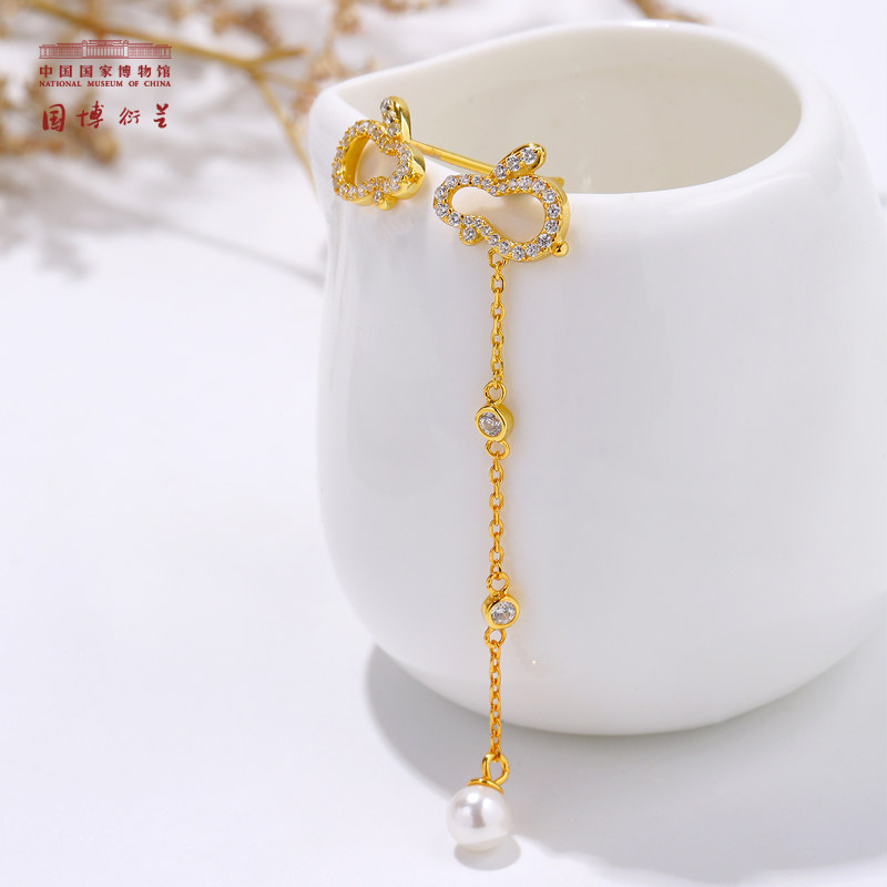 中国国家博物馆玉兔古风可爱项链 中国国家博物馆手链