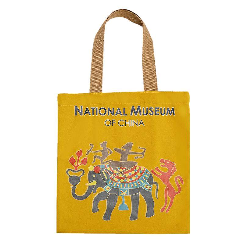 中国国家博物馆太平有象帆布包单肩手提束口袋套装文创包生日礼物,淘宝优惠券,粉丝福利购,淘宝优惠卷