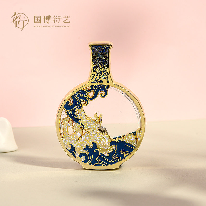 中国国家博物馆瓷韵流光流沙冰箱贴博物馆创意家居装饰品生日礼物