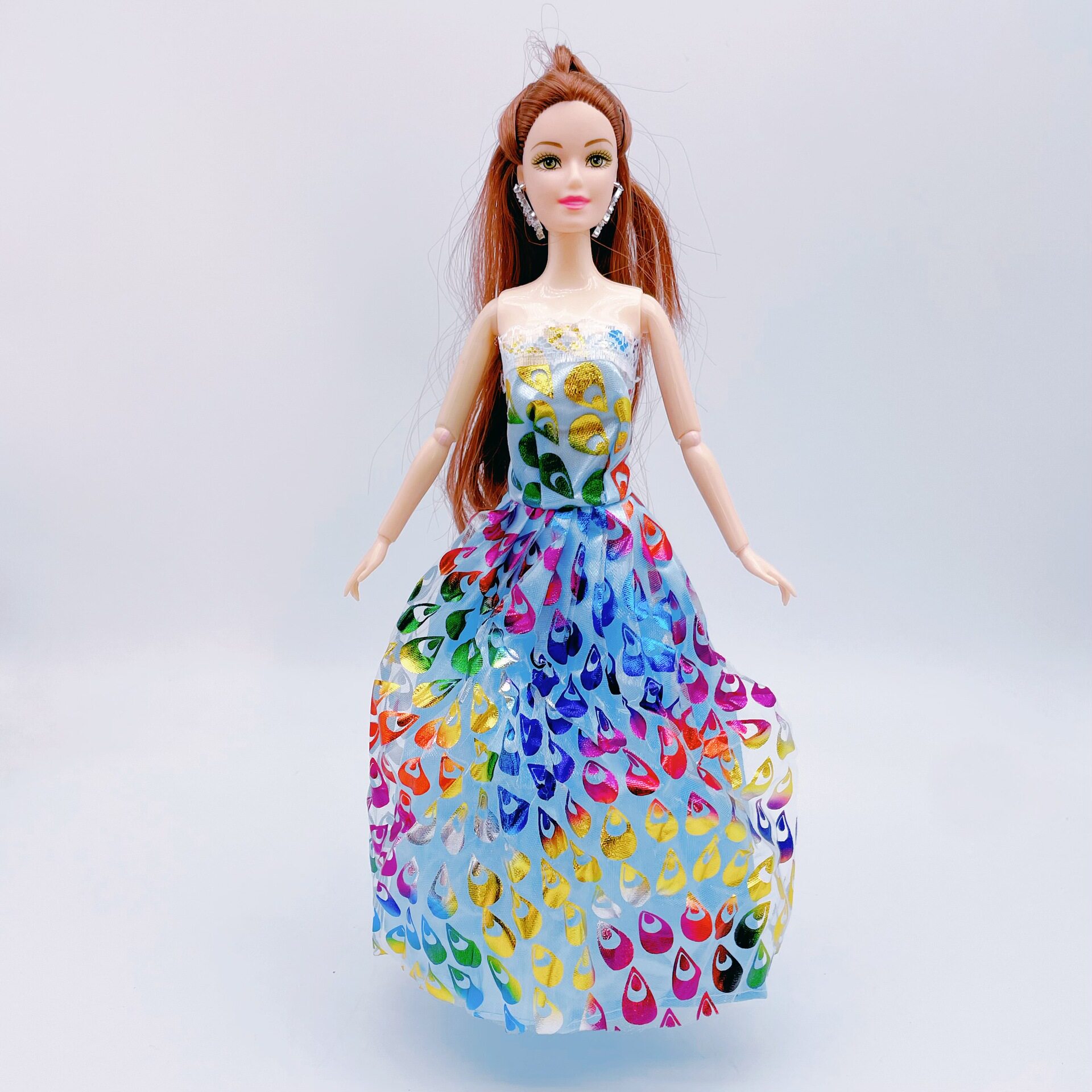 全包半包婚纱裙礼服适合11寸barbie 30cm芭比娃娃衣服裙子