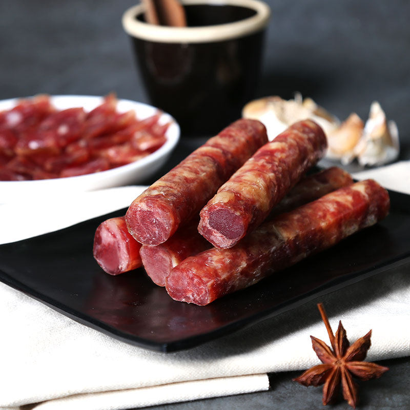 腊梅黑猪肉香肠腊肠江苏南京老字号特产特色腊味手工肠腊肉咸肉,淘宝优惠券,粉丝福利购,淘宝优惠卷