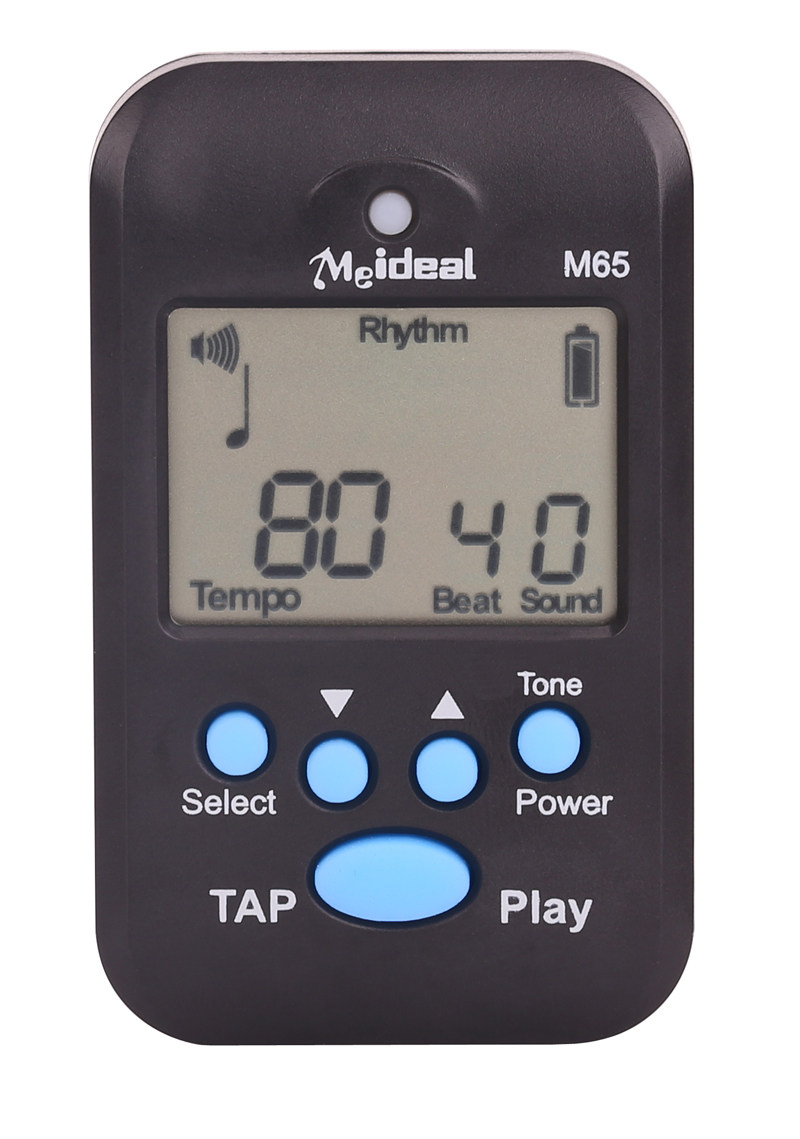 升级版电子节拍器人声打节拍夹子 武熙乐器节拍器