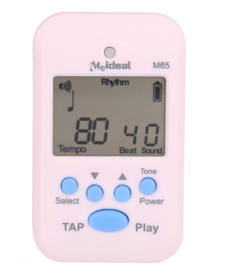 升级版电子节拍器人声打节拍夹子 武熙乐器节拍器