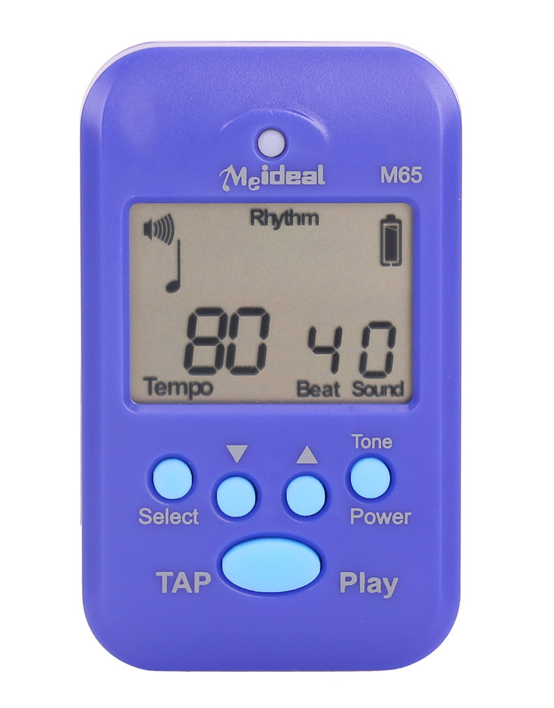 升级版电子节拍器人声打节拍夹子 武熙乐器节拍器
