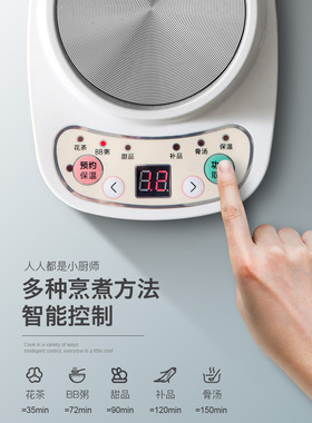 办公室加热陶瓷小号煲汤煮粥杯