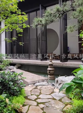 户外景观园林庭院石雕制品 石灯笼 酒店摆设装饰日式石灯 西湖灯