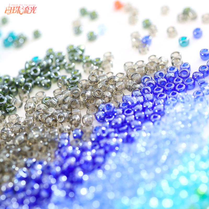TOHO东宝米珠 日本进口beads 3mm/10g 透明珠光 串珠饰品材料散珠 - 图2