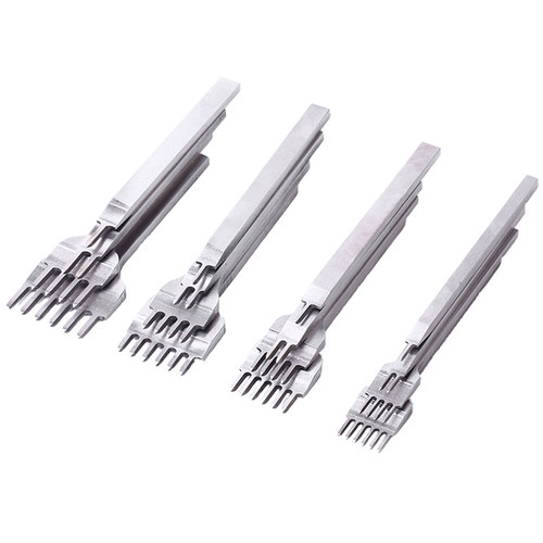 白钢菱斩 手工皮具diy打孔工具皮革菱斩斜平斩3 4 5 6mm - 图3
