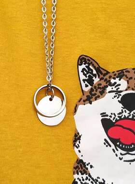 戒指ins冷淡风项链王一博同款