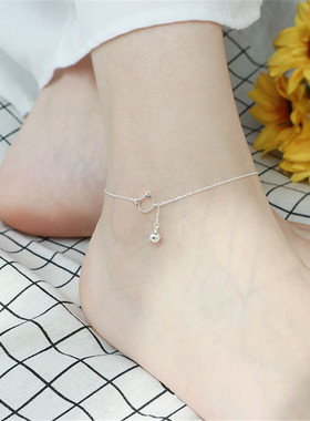 镂空猫咪铃铛指环百搭流苏日系