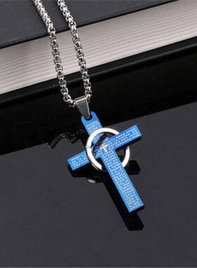 个性潮男士百搭项链男女小众设计