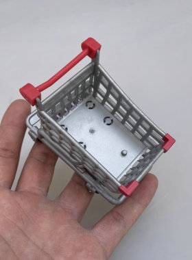正版散货塑料仿真购物车