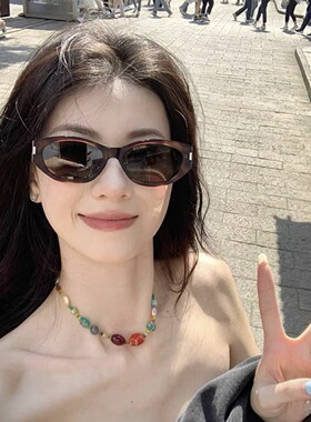 欧美猫眼板材可可镜BC9153复古高