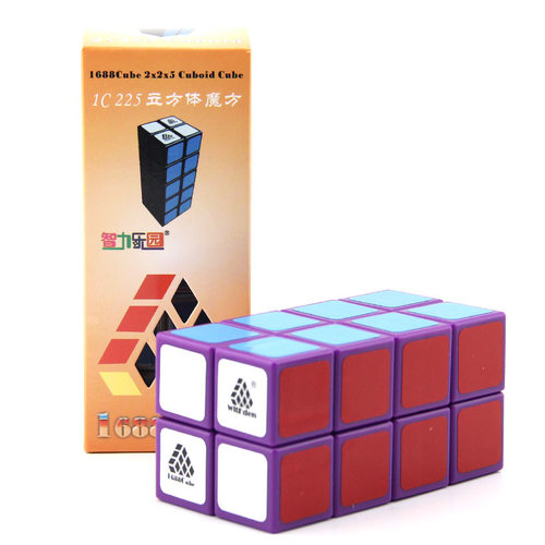 智力乐园227魔方紫色限量 Cuboid Cube不等阶魔方1688 Cube二二七-图2