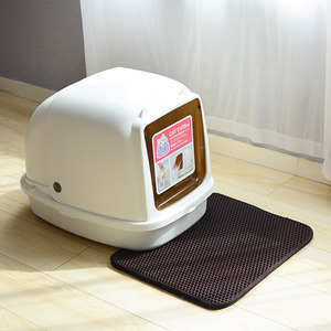 猫砂垫双层猫砂盆蹭脚垫