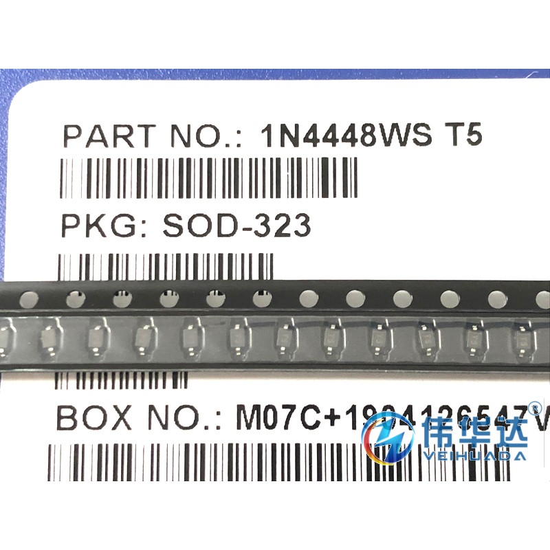 贴片 开关二极管 SOD-323 1N4448WS 丝印T5 0805 原装原厂 50个 - 图3