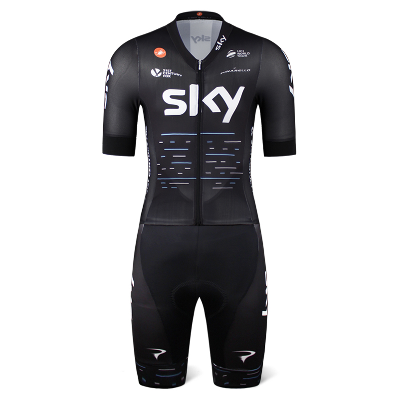 队版连体骑行服sky天空车队公路自行车骑行服男女竞赛骑行服套装,淘宝优惠券,粉丝福利购,淘宝优惠卷