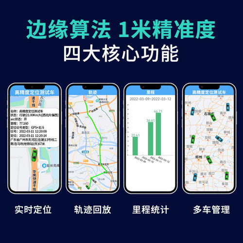 GPS追跟器行车记录仪带定位器定仪器订车辆跟踪神器车队管理系统 - 图2