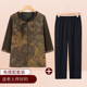 Summer shirts for middle-aged and elderly mothers, loose-fitting grandma clothes, summer slimming simple shirts, senior women's tops
