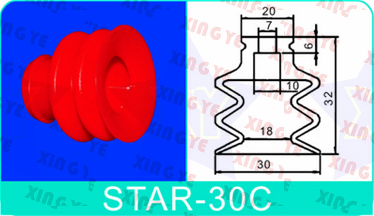 机械手治具配件3层大头吸盘 STAR-12C/15C/20C/25C/30C/40C/50C-图1