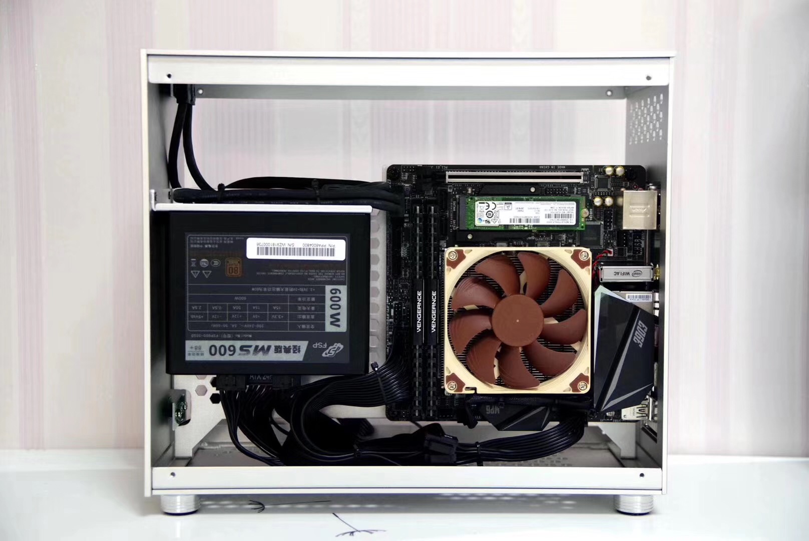 肥猫家の店 全汉MS450额定450W ITX mini桌面SFX全模组小机箱电源 - 图2