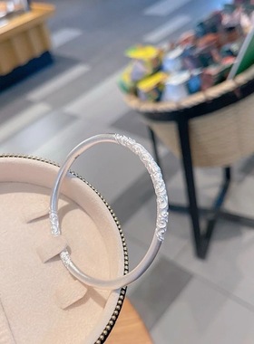 ZY10号复古民族风卷草文手镯女款2026新款简约时尚饰品