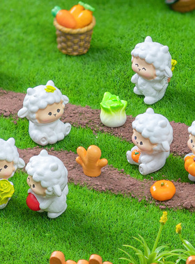 微景观创意手工迷你小动物摆件