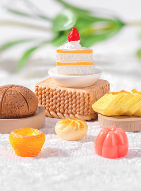 树脂桌面仿真食物手工微景观摆件