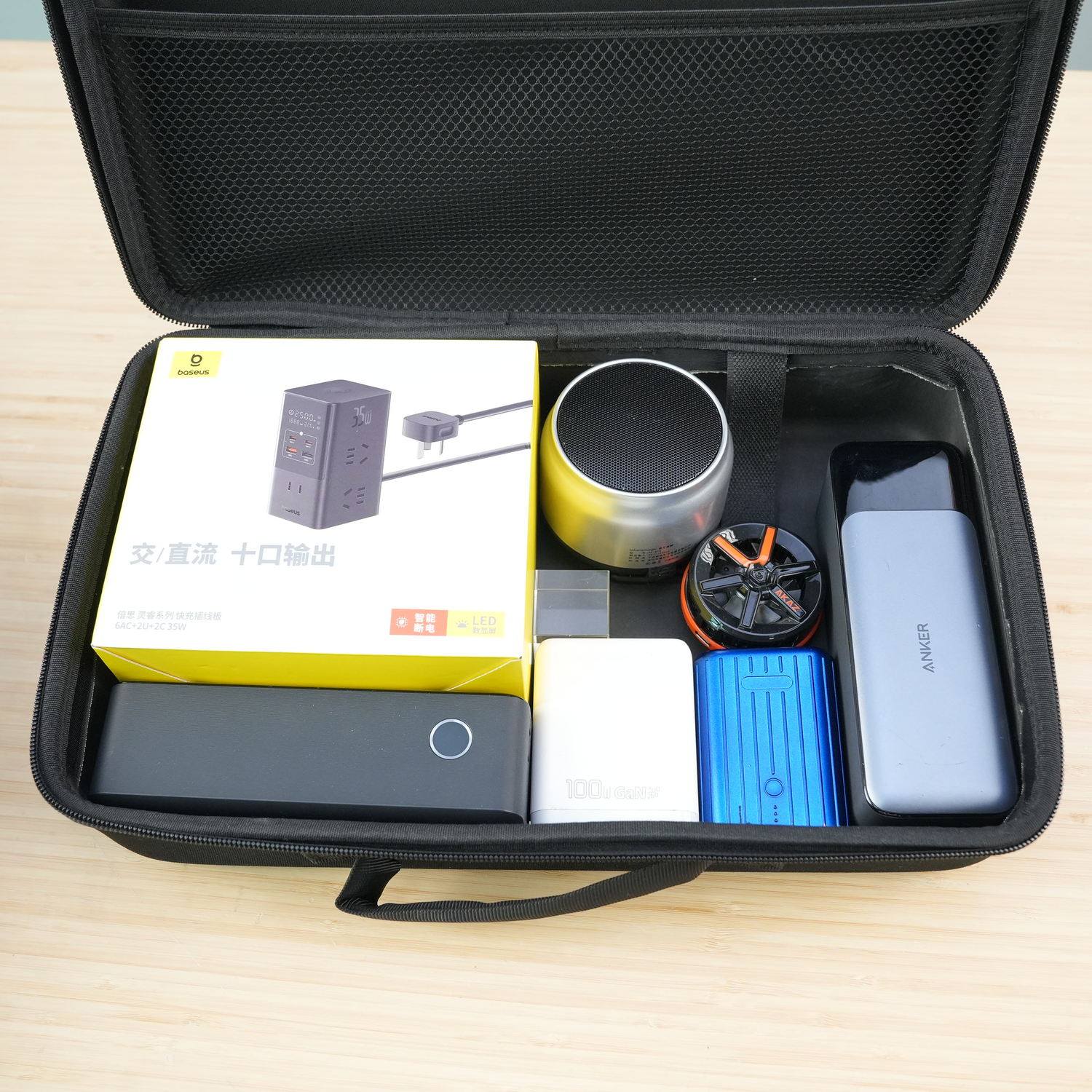 【外贸高货】高品质收纳包筋膜枪配件收纳盒大容量手提防震减压