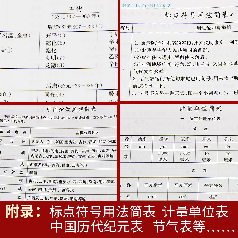 【现货正版】礼盒装新华大字典第3版大字本16开彩色汉语大全书商务印书馆初高中大学生成人常备字级结构笔画工具书大词典-图2