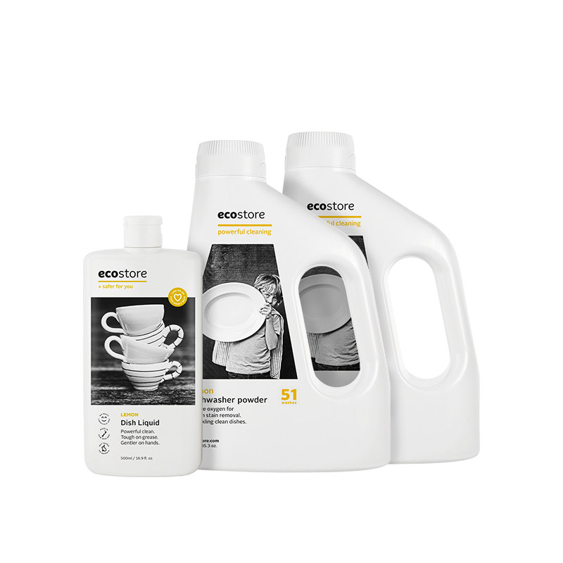 ecostore天然洗碗机洗涤剂+洗碗液 ecostore海外洗洁精