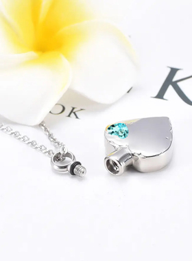 wk情侣钛钢定制名字照片纪念项链