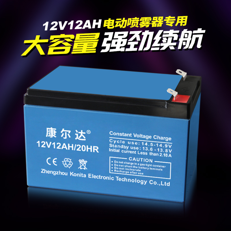 12V8AH铅酸蓄电池12伏电动喷雾器电瓶照明门禁童车ups音响电池 - 图2