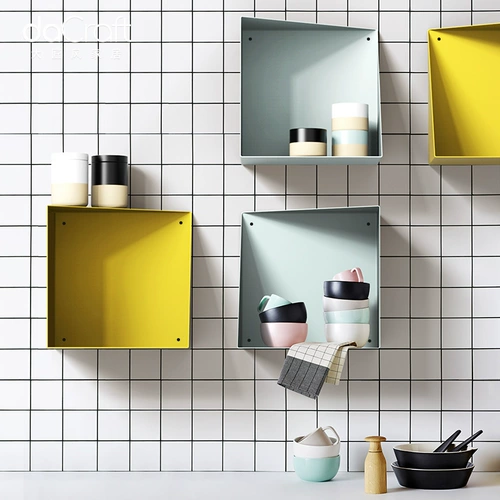 Креативное настенное крепление для гостиной для спальни, декор, система хранения