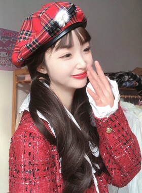 奈里贝雷帽可爱甜美四季