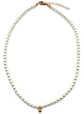 钟楚曦明星小红书同款气质冷淡风珍珠项链女时尚百搭锁骨链ins韩