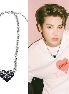 黄明昊同款项链ins钛钢锁骨链