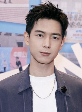 李现同款钛钢环扣项链中网男单总决赛佩戴项圈经典百搭