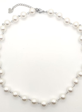 轻奢百搭珍珠项链hace同款