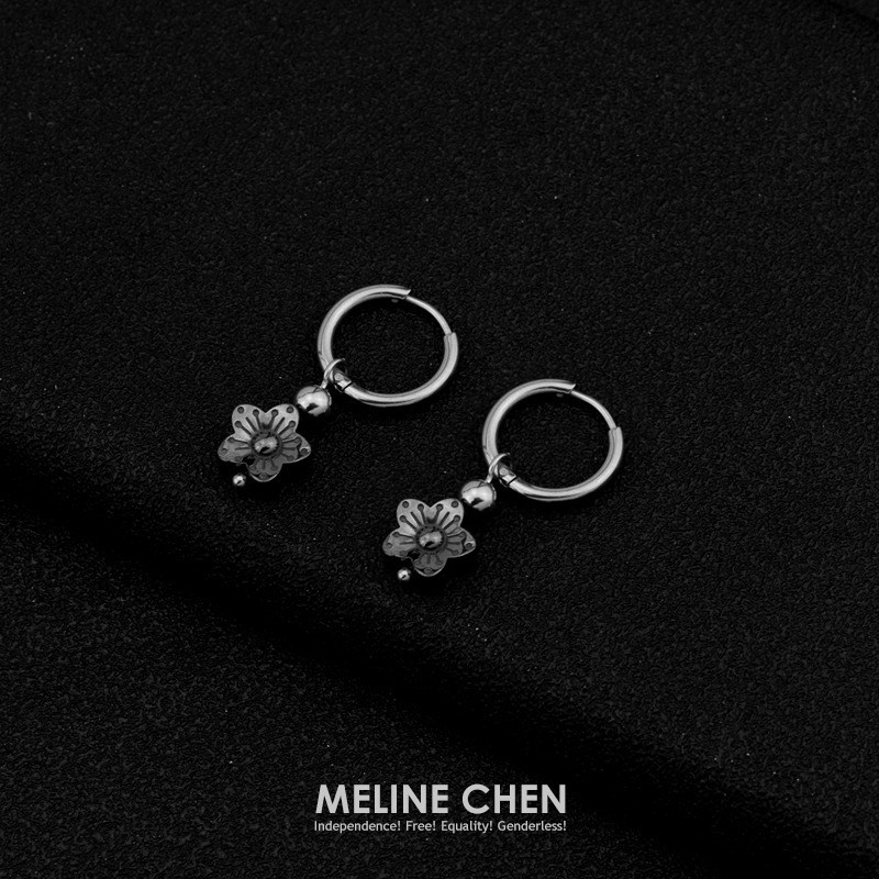 MELINE CHEN 复古做旧花朵民族风小众设计国潮新中式百搭简约新款,淘宝优惠券,粉丝福利购,淘宝优惠卷