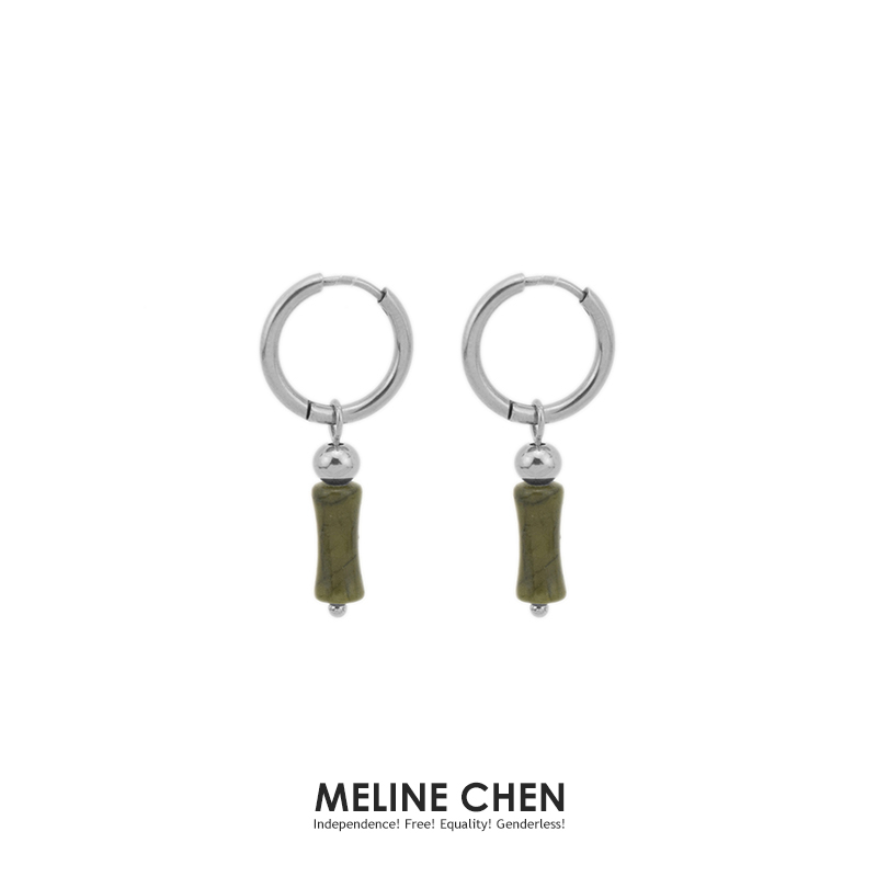 MELINE CHEN 竹林 新中式竹节创意小众设计高级国潮复古百搭男女,淘宝优惠券,粉丝福利购,淘宝优惠卷