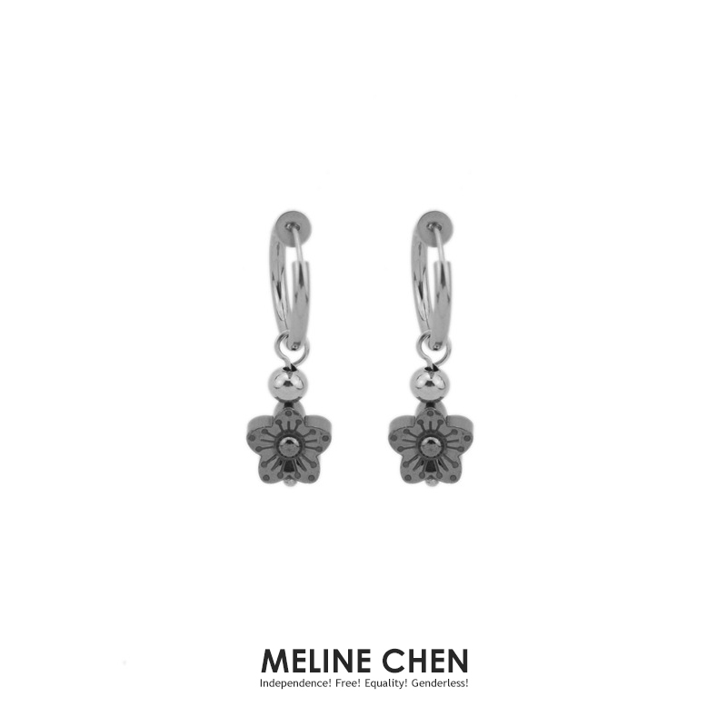 MELINE CHEN 复古做旧花朵民族风小众设计国潮新中式百搭简约新款,淘宝优惠券,粉丝福利购,淘宝优惠卷